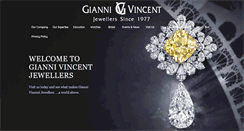 Desktop Screenshot of giannivincentjewelers.com