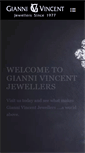 Mobile Screenshot of giannivincentjewelers.com